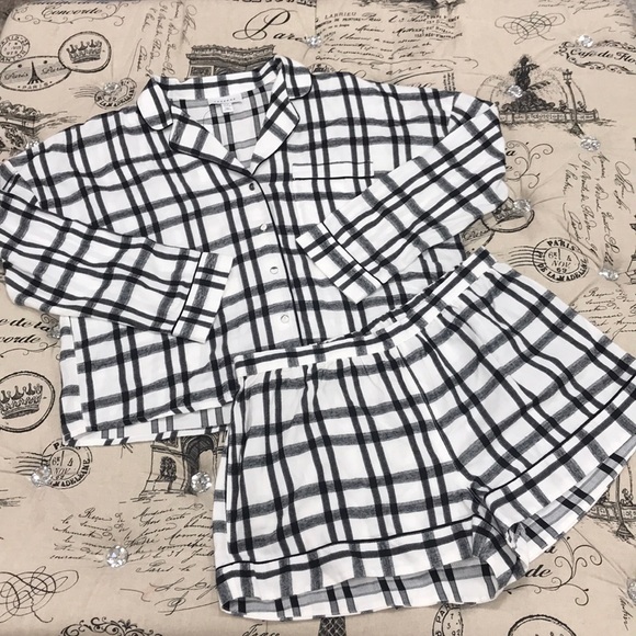 🎁 TOPSHOP Check Short Pajamas - Picture 5 of 11